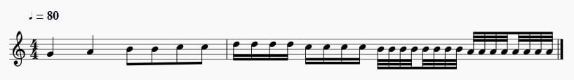 30 second notes 30 second notes